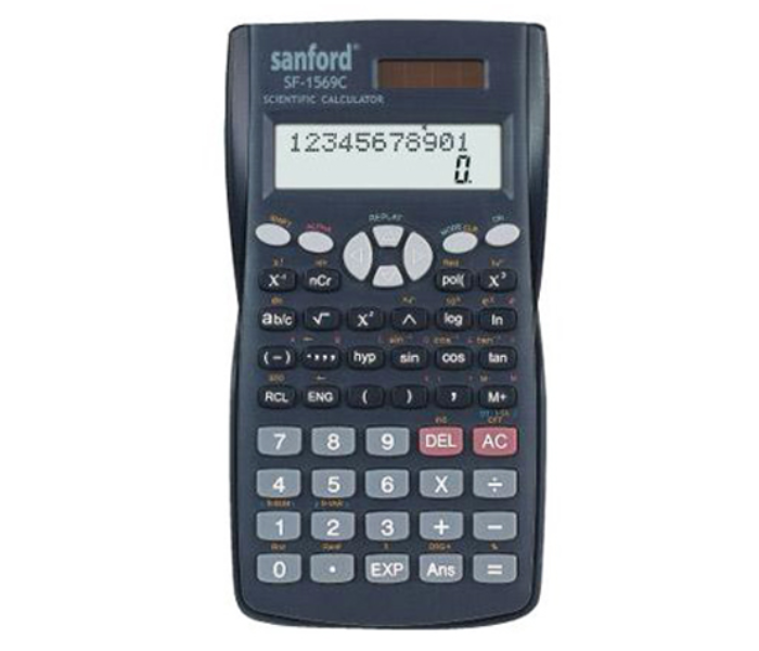 Sanford SF1569C Scientific Calculator - Navy Blue - Zoom Image