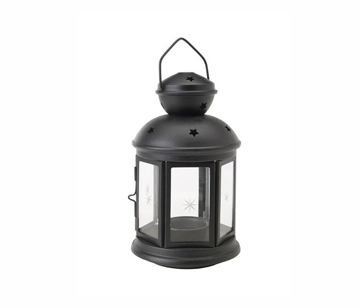 IKEA MX-15502428 Candle Lantern - Black - Zoom Image