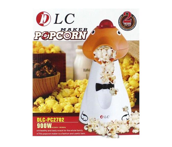 DLC PC2702 900W Popcorn Maker - White & Orange - Zoom Image 2