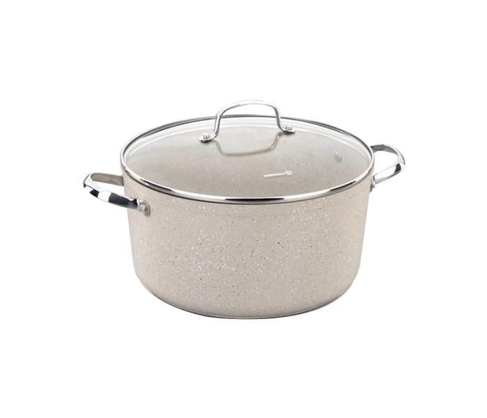 Korkmaz KO-A1262 8 Litre Fretless Granita Casserole - Beige - Zoom Image