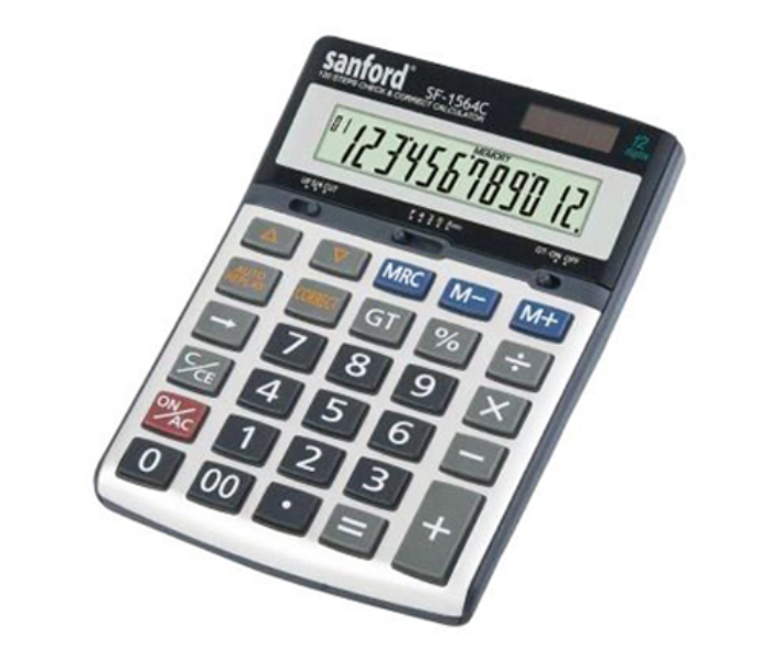 Sanford SF1564C Calculator - 12 Digits - Zoom Image