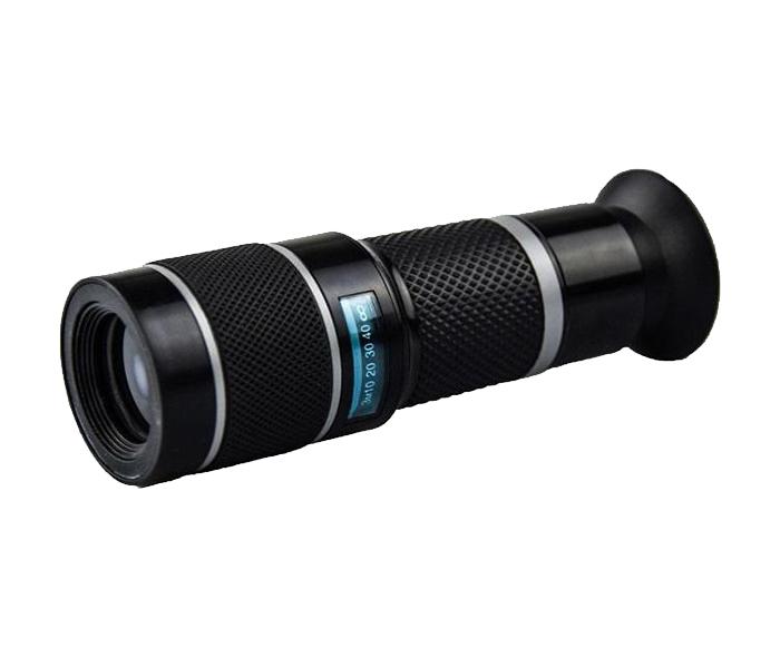 Universal 18X Zoom Telescope Camera Lens for smart Phones - Black - Zoom Image 4