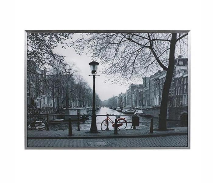 Ikea MX-15396747 Vilshult Amsterdam Wall Poster With Frame - 140x100 cm - Zoom Image