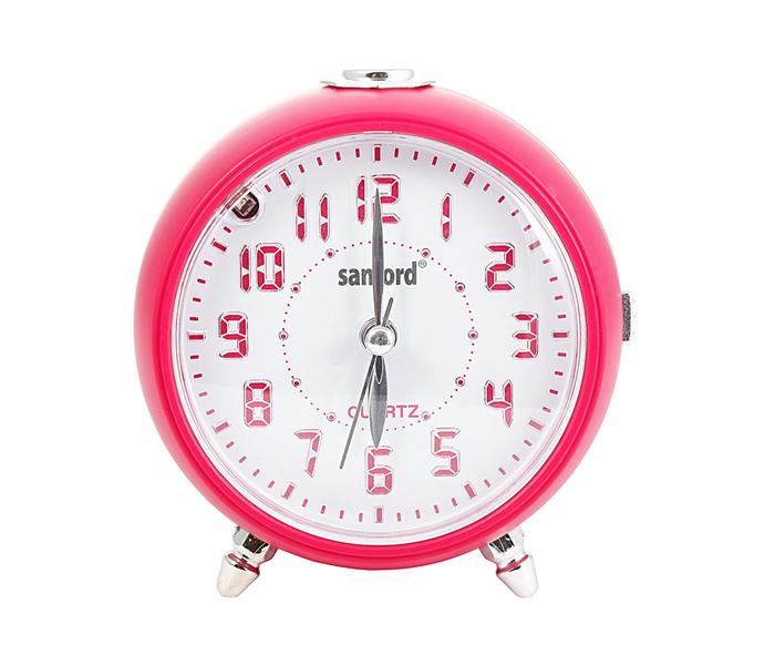 Sanford SF3011ALC Alarm Clock - Pink - Zoom Image 1