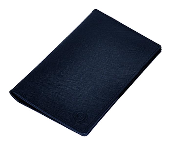 Gilani Leather Goods VPC Leather Pocket Size Travel Wallet - Black - Zoom Image 2