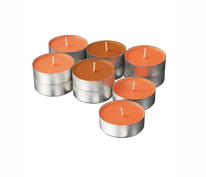 IKEA MX-20837837  Pack of 30 Sinnlig Scented Tealight Candles - Tangerine Sunshine - Zoom Image