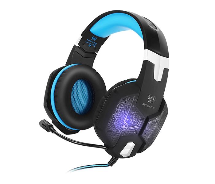 Kotion Each G1000 Gaming Over-Ear Headset with Mic - Blue - Zoom Image 1