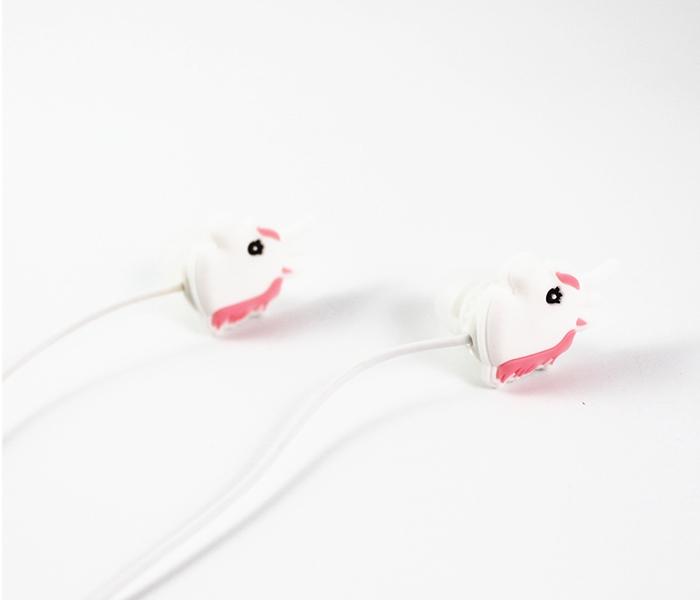 SS170322-L2 Cute Unicorns Cartoon In-Ear Earphones for Smartphone - Zoom Image 3