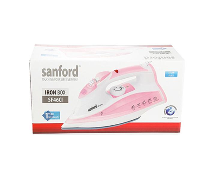 Sanford SF46CI 2200W Steam Iron - Pink and White  - Zoom Image 2