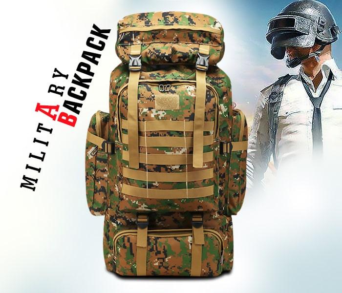 Strong Tactical Hiking Military Backpack - Jungle Digital - Zoom Image 3