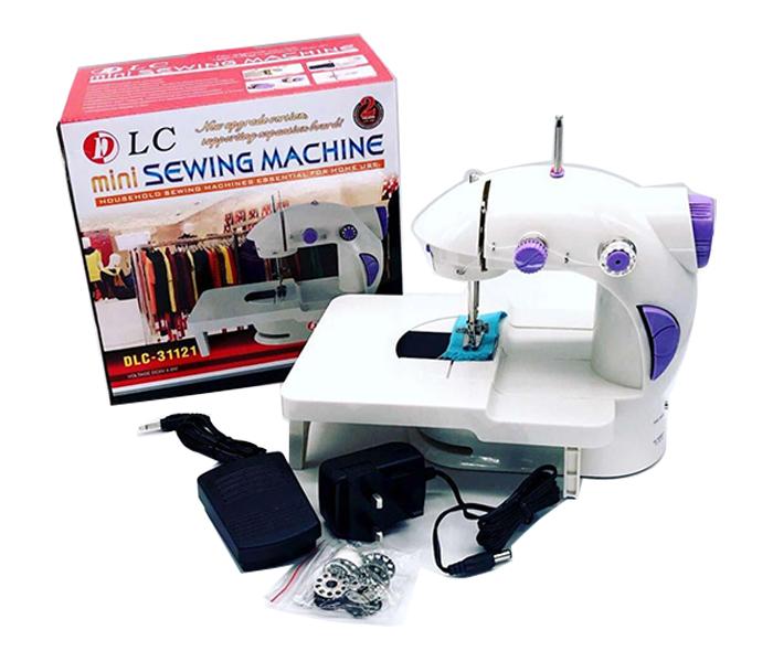 DLC 31121 Mini Portable Sewing Machine - White - Zoom Image 2