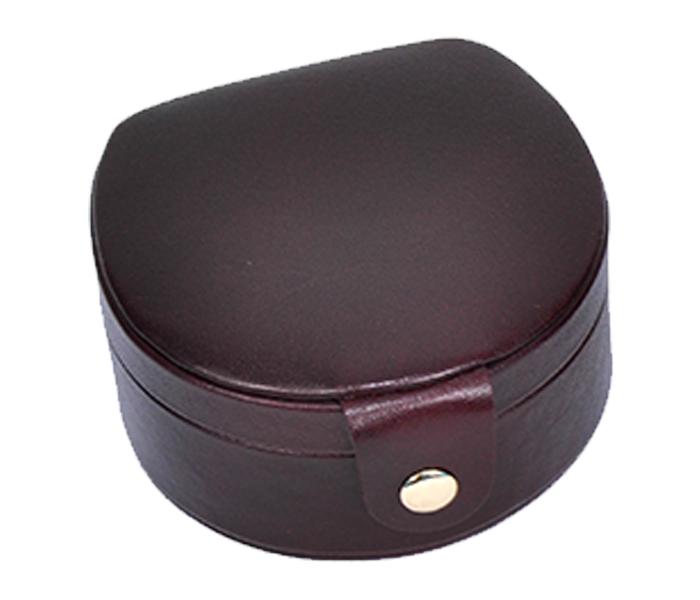 Gilani Leather Goods MJB Mini Jewellery Box -Maroon - Zoom Image