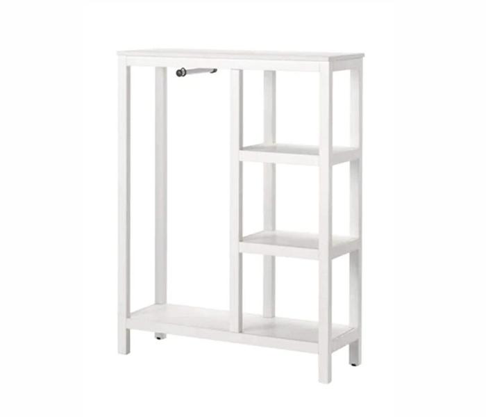 IKEA MX-29050959 Hemnes Open Wardrobe (White) - 99 x 37 x 130 cm - Zoom Image