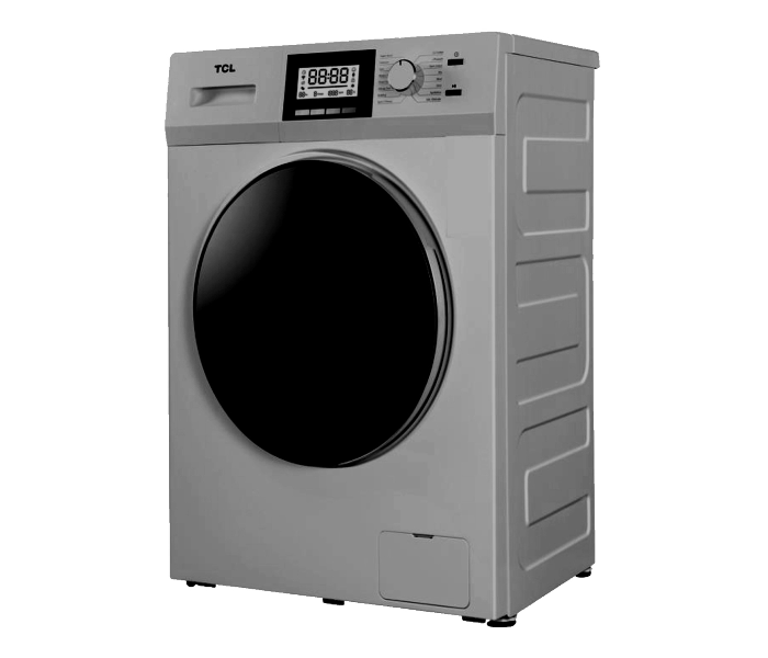 TCL TM-WD80-50S 8Kg Front Load Washer and Dryer - Silver - Zoom Image