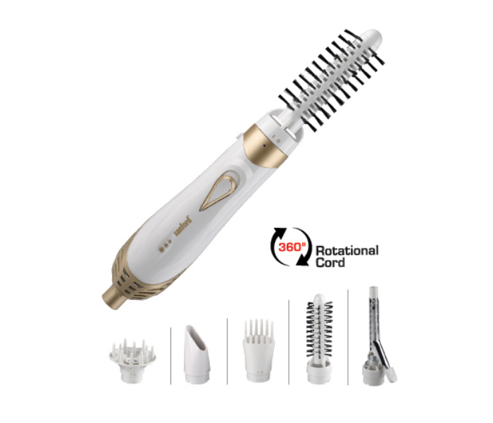 Sanford SF9798HS 5 in 1 Hair Styler - White - Zoom Image