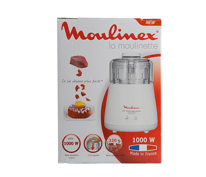 Moulinex DPA144 1000Watts La Moulinette Chopper - White - Zoom Image 2