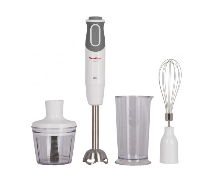 Moulinex DD643127 800Watts Infiny Force Hand Blender - White - Zoom Image