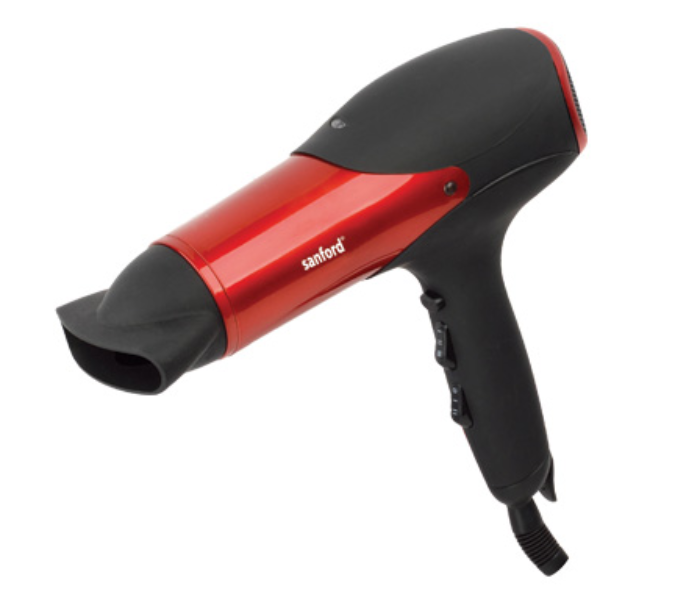 Sanford SF9682HD 2000 Watts Hair Dryer - Red and Black - Zoom Image