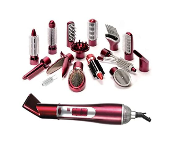 Sanford SF9800HS 15 in 1 Hair Styler -  Red - Zoom Image