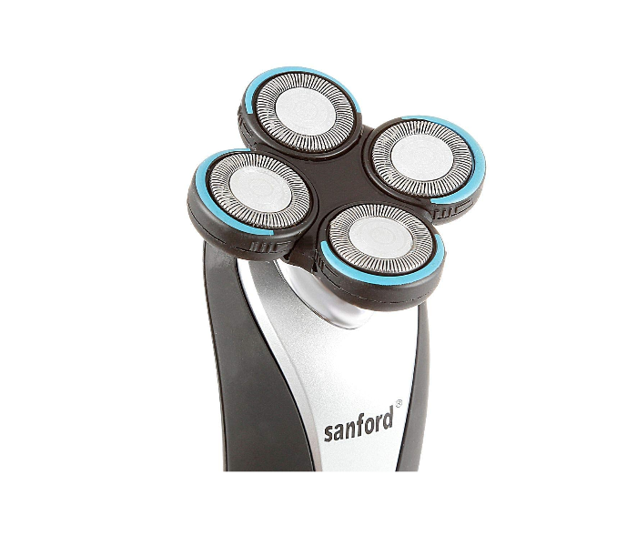 Sanford SF9806MS Men Shaver - Black and Silver - Zoom Image 3