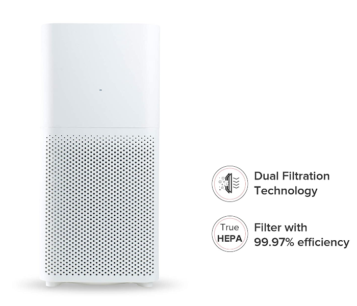 MI HEPA Filter 29 Watts Air Purifier 2C White - Zoom Image 2