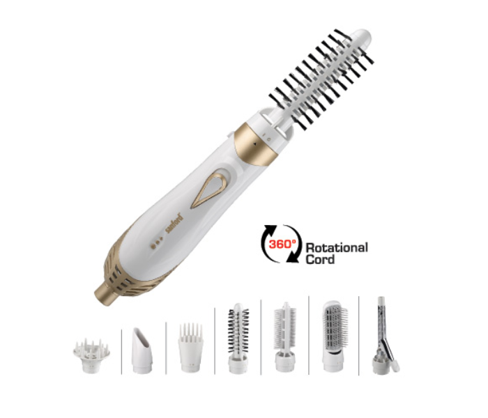 Sanford SF9799HS 7 in 1 Hair Styler -  White - Zoom Image