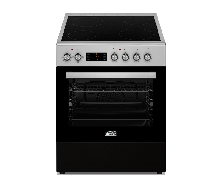 Simfer 6060CC Ceramic Cooking Range - 4 Ceramic HOB - Zoom Image 2