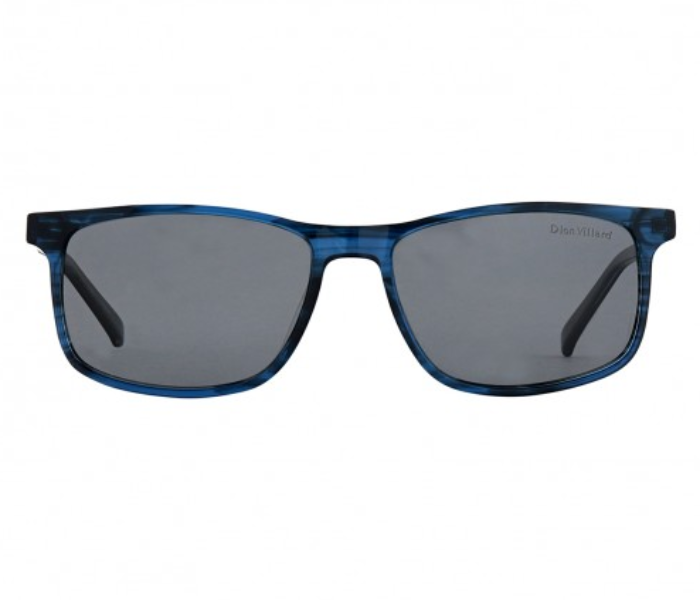 Dion Villard DVSG1903TB Wayfarer Shape Sunglasses for Men - Blue - Zoom Image 1