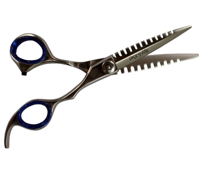 Tips &amp; Toes TT611S Stainless Steel Professional Barber Razor Shears - Zoom Image 1