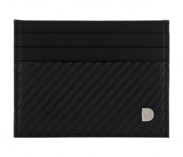 Dion Villard DVL1915BC Leather Wallet with Card Holder for Men- Black - Zoom Image 1