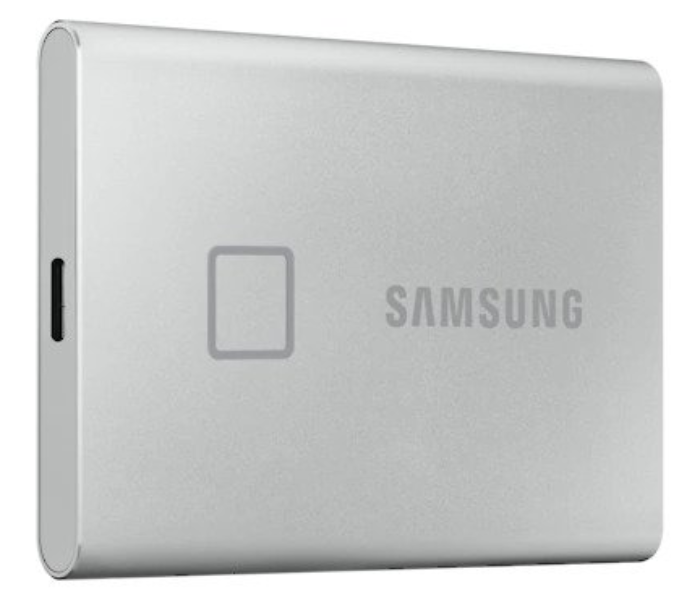 Samsung USB 3.2 T7 Portable SSD Touch 1TB Silver - Zoom Image 3