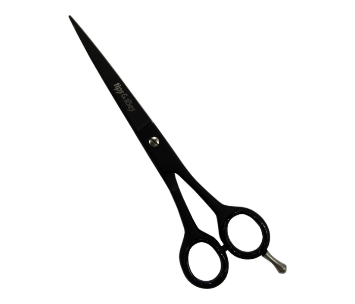 Tips &amp;amp; Toes TT736 Stainless Steel Professional Barber Scissors - Black - Zoom Image 3