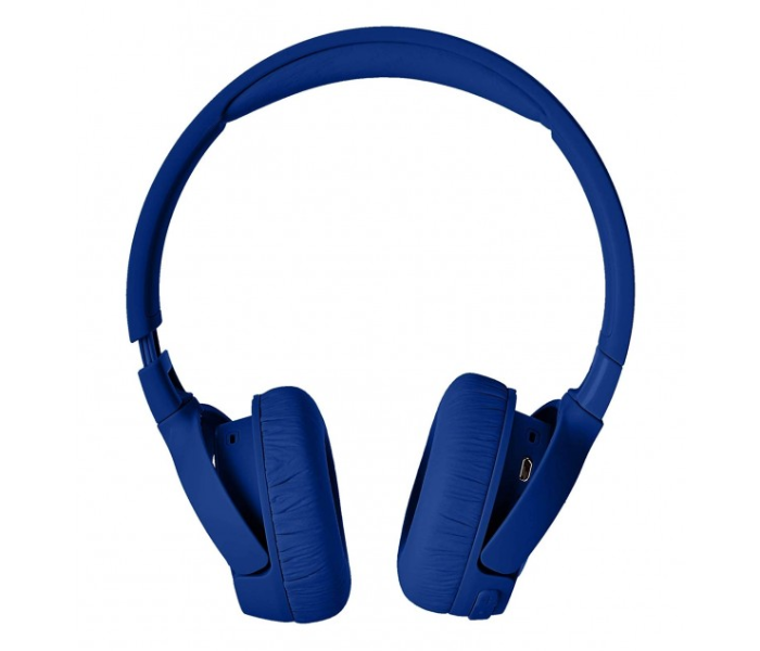 JBL Tune T600 Wireless On-Ear Active Noise-cancelling Headphones with Microphones - Blue - Zoom Image 3