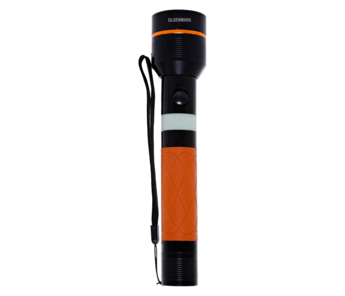 Olsenmark OMFL2658 Rechargeable LED Flashlight - Brown and Black - Zoom Image 2