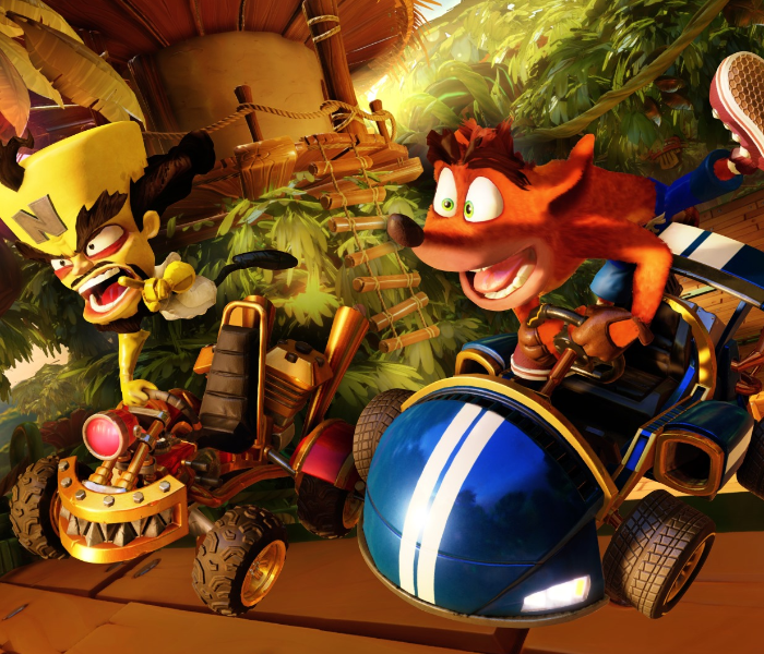 Sony CRASH Crash Team Racing Nitro-Fueled Video Game for Play Station 4 - Zoom Image 2