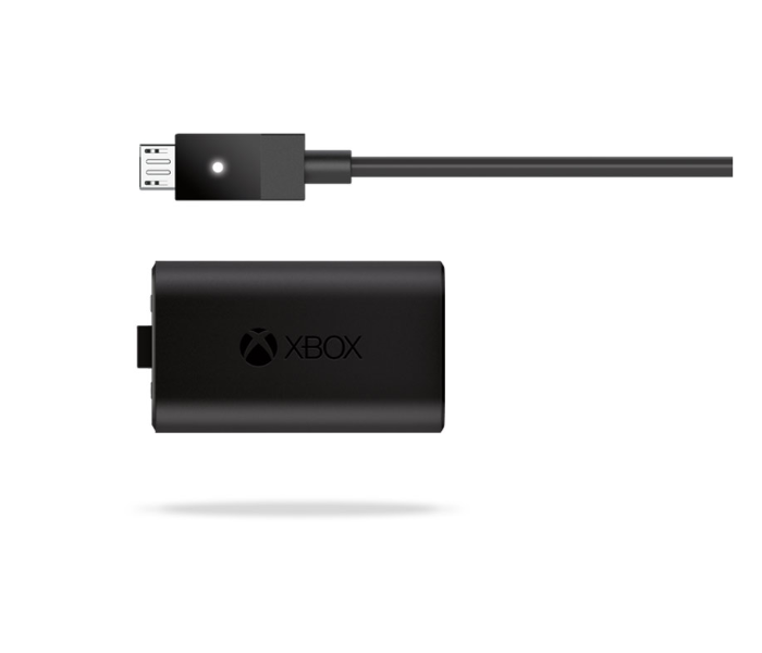 Microsoft Xbox One Play and Charge Kit Battery - Black - Zoom Image 2