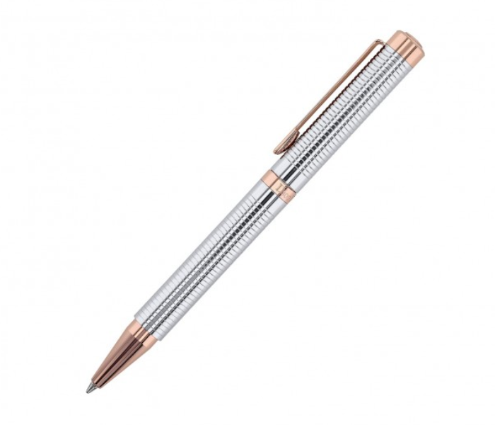 Dion Villard DVP19021 Ball Pen - Silver and Rose Gold - Zoom Image 2