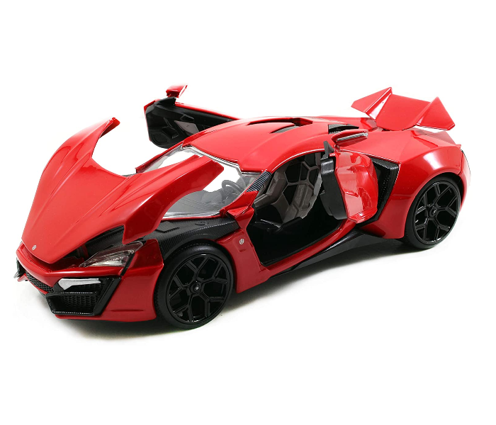 Simba Fast and Furious Lykan Hypersport 1:24 Remote Control Racing Car  - Red - Zoom Image 5