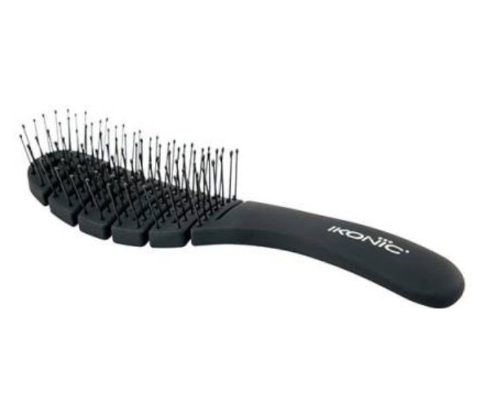 Ikonic Flexi Vent Brush Black - Zoom Image