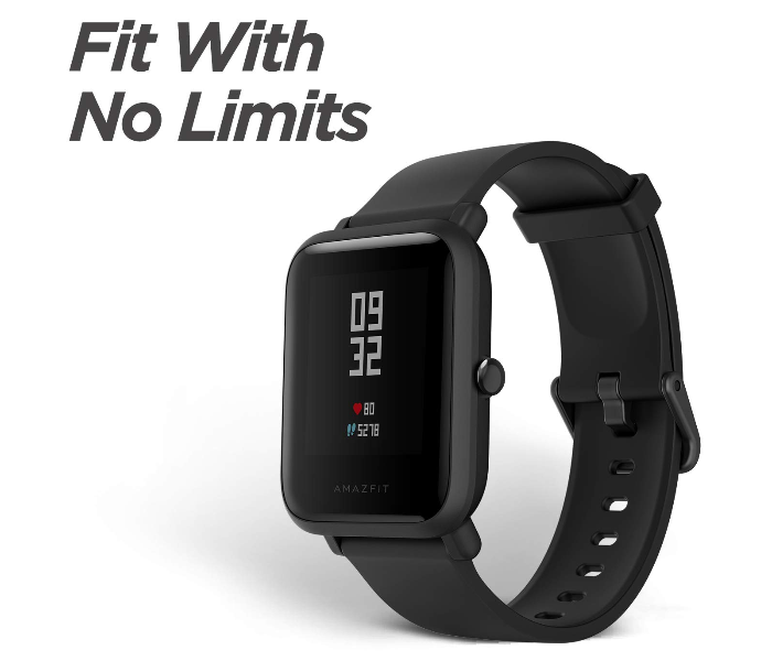 Amazfit Bip Lite Smart Watch - Black - Zoom Image 3