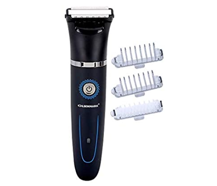 Olsenmark OMTR4054 Waterproof Rechargeable Hair Trimmer Black - Zoom Image 1