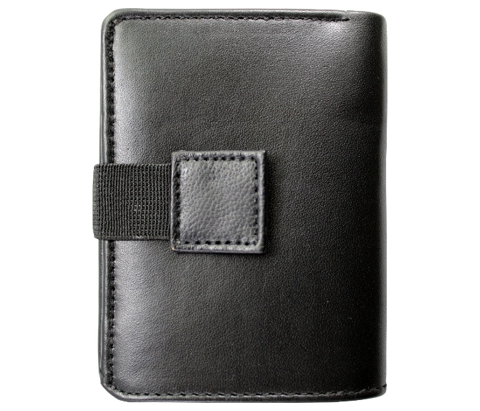 Leather Leaf LL-101 Genuine Leather Wallet for Men- Black - Zoom Image 2