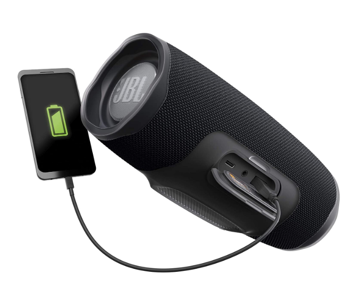 JBL Charge 4 Portable Bluetooth Speaker - Black - Zoom Image 5