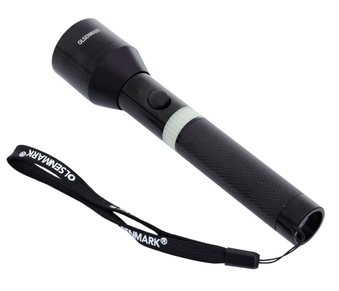 Olsenmark OMFL2682 Rechargeable LED Flashlight - Black - Zoom Image 3