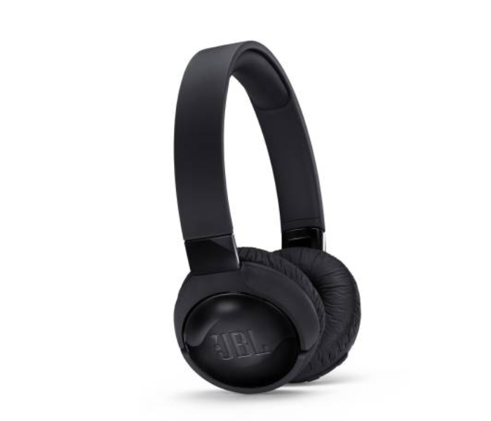 JBL Tune T600 Wireless On-Ear Active Noise-cancelling Headphones with Microphones - Black - Zoom Image 1