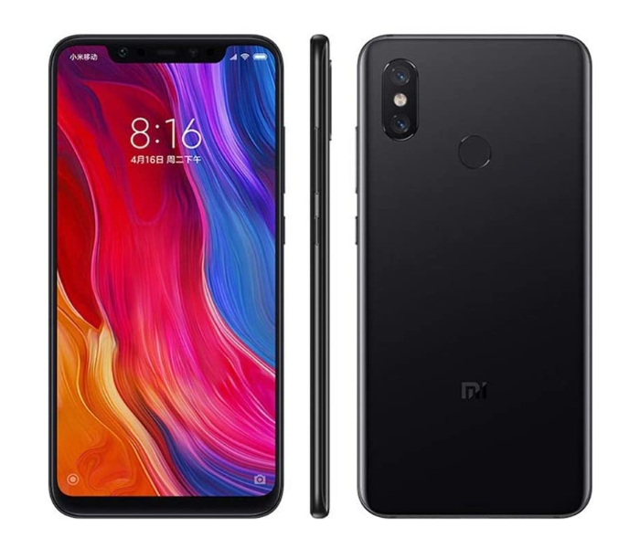 Xiaomi Mi 8 6GB RAM 64GB Storage Smartphone - Black - Zoom Image 3