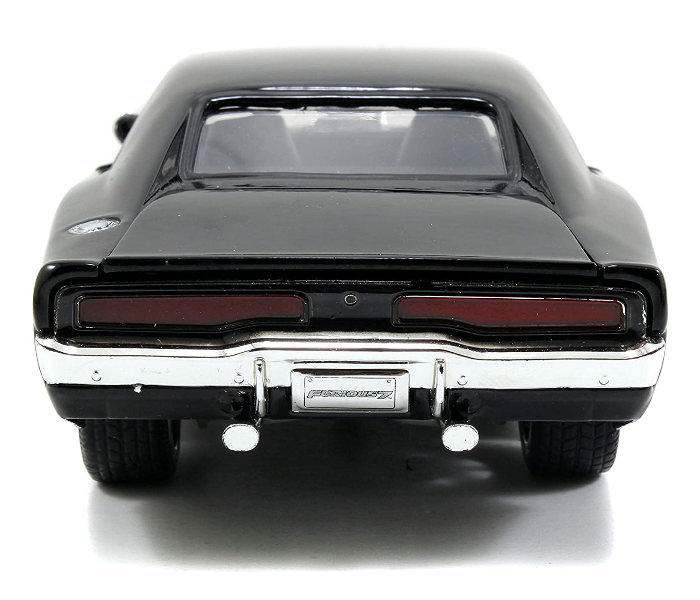 Simba Fast and Furious RC 1970  Doms Dodge Charger Remote Control Racing Car- Black - Zoom Image 5