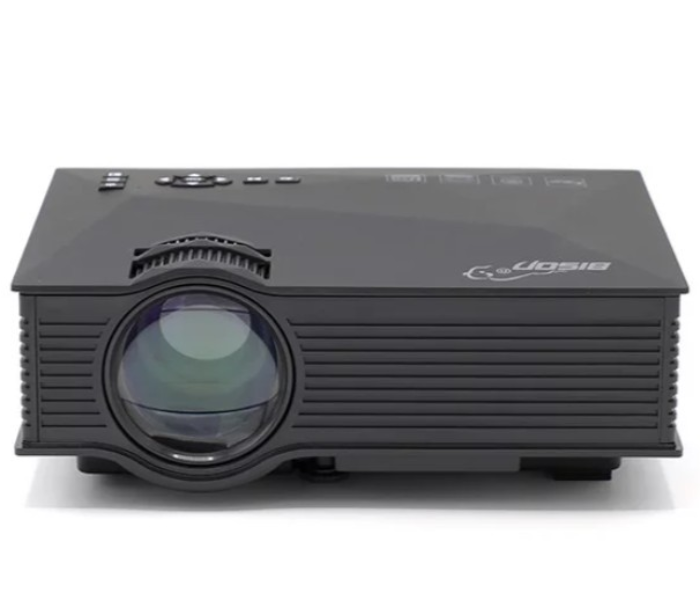 Bison BS-46 Entertainment HD LED Projector with Wi-Fi Black - Zoom Image 1