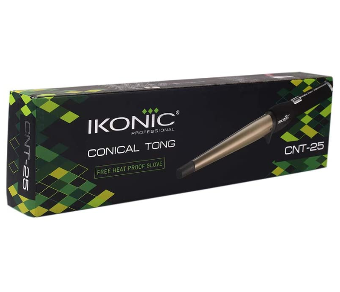 Ikonic CNT25 Conical Tong - Black - Zoom Image 3