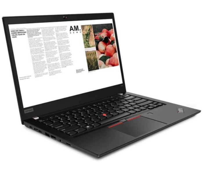 Lenovo ThinkPad T490 20N2004JAD 14 Inches i7-8565U 8 GB 512 GB SSD Windows 10 Pro 64 Black - Zoom Image 1